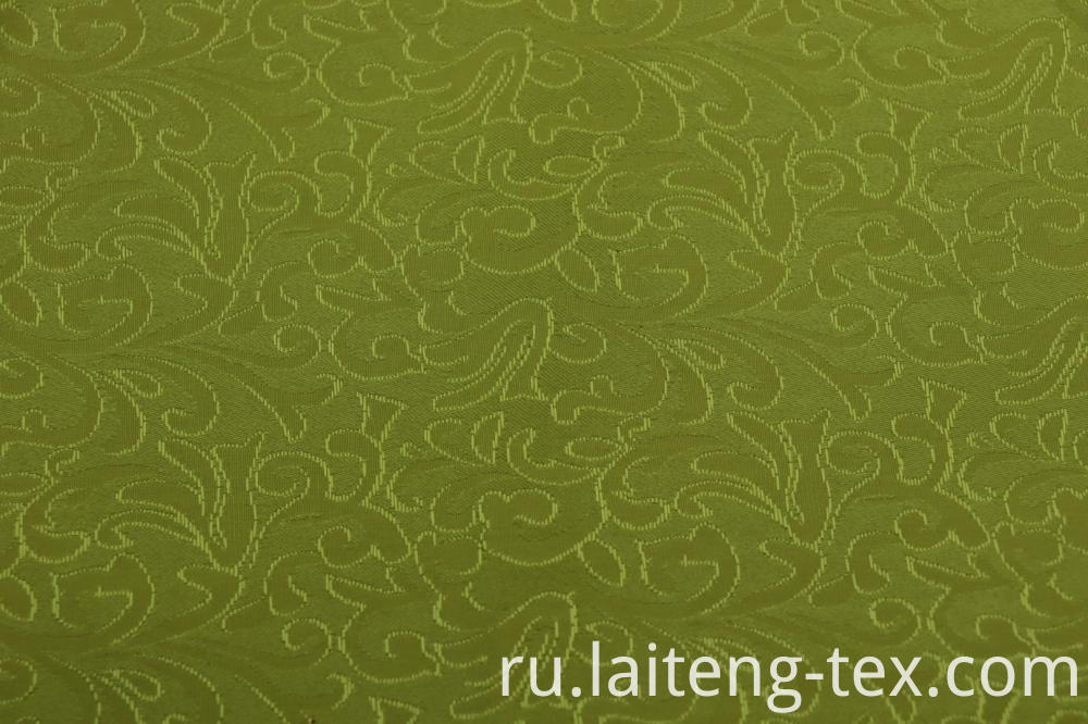 Модная 100% полиэфирная жаккардовая ткань Fashion 100% Polyester Jacquard Fabric